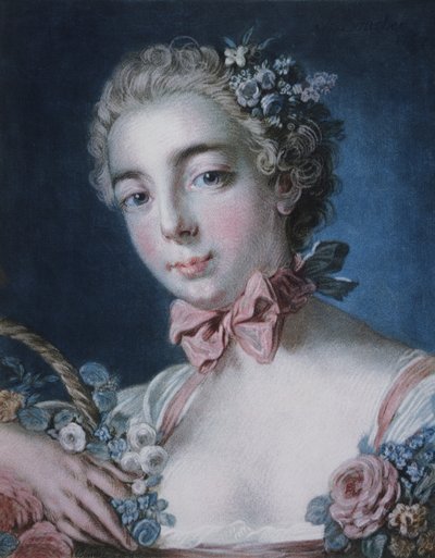 Tête de Flora - Louis Marin Bonnet
